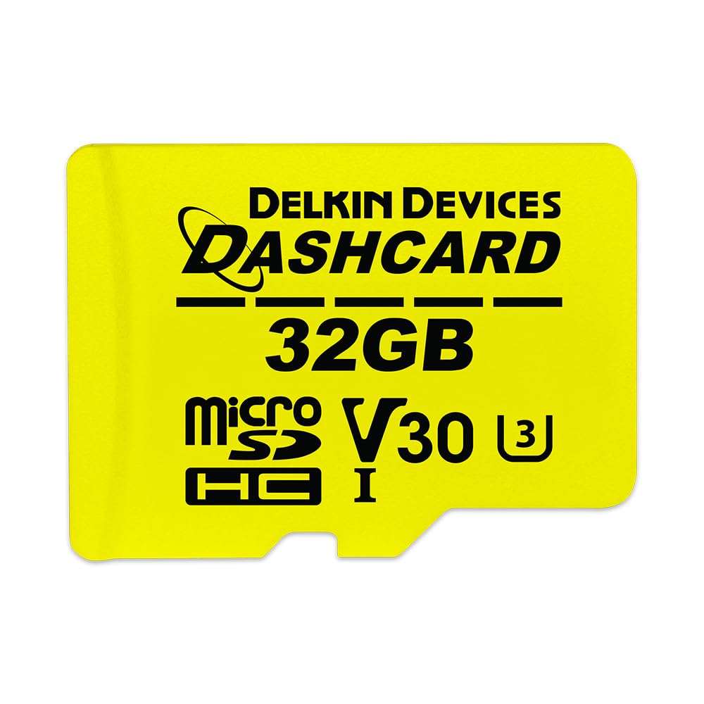 Delkin 32GB microSD Card UHS-I U3/V30 with Adapter – DASHCARD | High-Endurance Memory Card for Dash Cams, Security Cameras, GoPro & More | Up to 70,000 Hours of Use | Fast & Reliable Performance-image-15