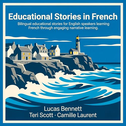 Educational Stories in French Audiobook By Lucas Bennett cover art