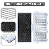 (4 sztuki) wymienne filtry HEPA Guard S1/ L1 kompatybilne z odkurzaczem Miele Guard S1/ L1, Compact C1 i C2/Complete C2 i C3 S8340, 2 filtry HEPA + 2 filtry wydechowe Airclean i ochrona silnika
