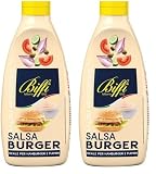 Biffi Salsa Burger - perfetta per Hamburger - flacone da 800g (Confezione da 2)