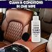 Leather Hero Cleaner & Restorer - 4oz (Makes 16oz) - Safe for All Smooth Leather - Made in USA