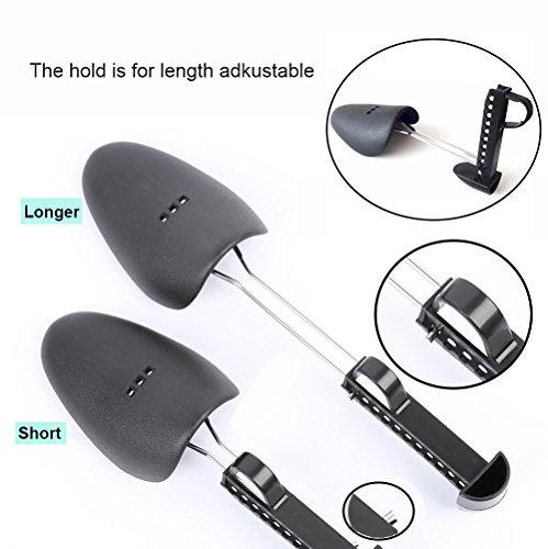 Echodone 5 Pairs Practical Adjustable Length Men Shoe Tree Shoe Stretcher Boot Holder Shaper Support #TOP4