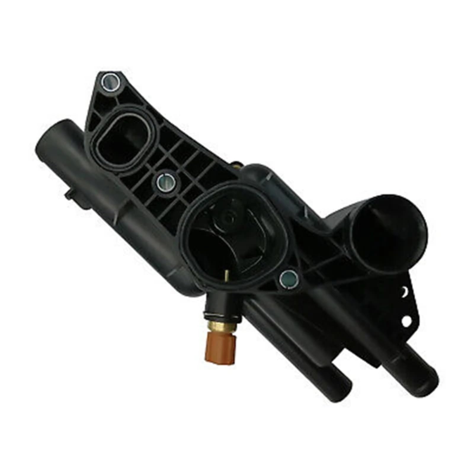 Engine Thermostat Assembly Compatible With Hyundai For Sonata 2008 2009 2010 25600-2G600 256002G500 Engine Coolant Flow Control Thermostat Housing Replacement