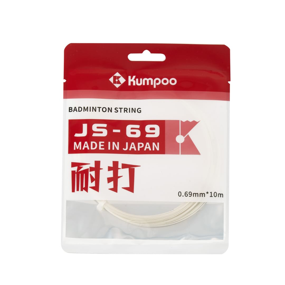 JS-69 Badminton String 0.69mm x 10m Made in Japan | High-Strength Nylon, Multifilament Core, Anti-Friction Coating, BWF Approved Brand, Tension Stability-picture-12
