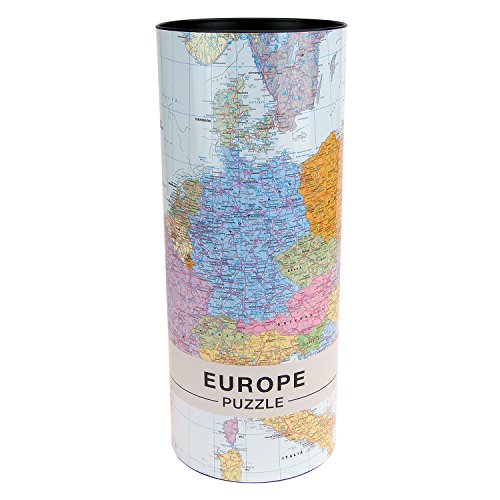 Extragoods Europa Puzzle/EU Karte 1000 Teile - Die gesamte EU 68 x 48 cm