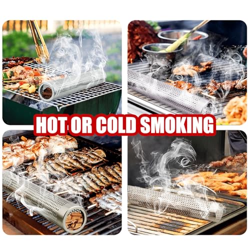 SHIKORI Smoke Tube for Pellet Grill,5 Hours of Billowing Smoke-6 inch by SHIKORI - Used condition - Image 5