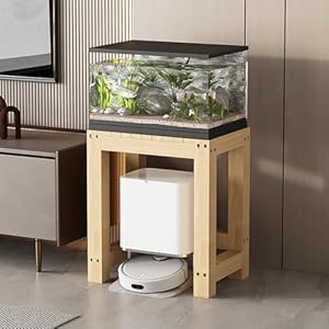 FORRTY Wooden Fish Tank Rack, Aquarium Stand Base Rack, 30-150cm Length, Heavy Load Capacity, Easy To Assemble And Maintain, Ideal For Aquariums, Plants, Reptile Tank Stand, Flower Stands(30X20X26cm(1