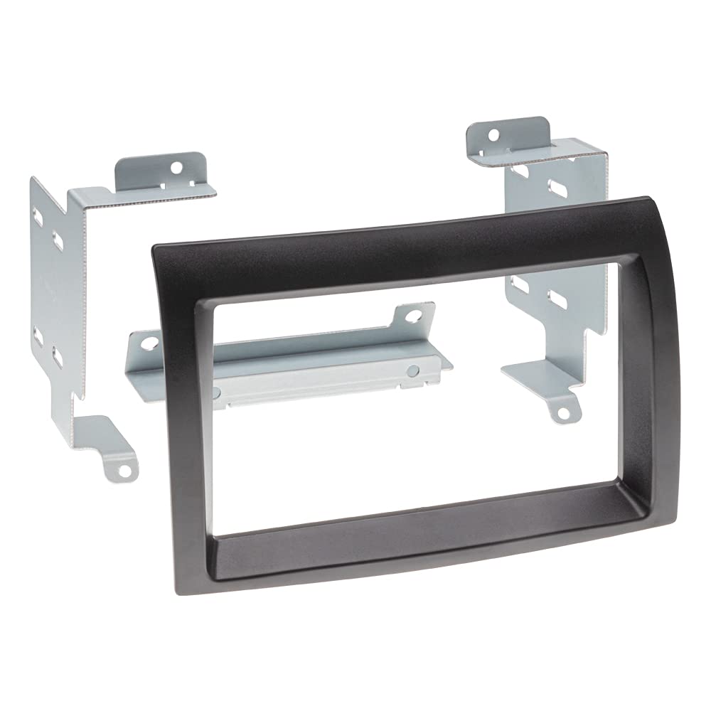 OPTION 2-DIN Radioblende kompatibel mit FIAT Ducato, Citroen Jumper und Peugeot Boxer - ab Baujahr 2006-2021 (Serie 7) für Modelle mit Radiovorbereitung