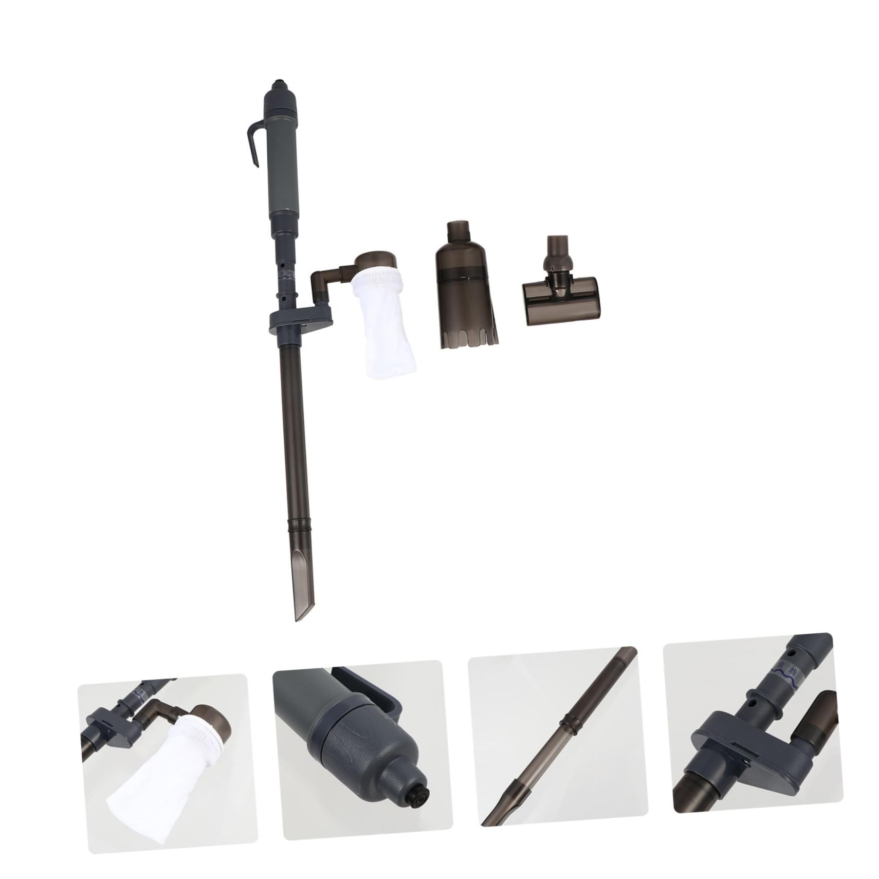DOITOOL Aspirateur pour Aquarium Changeur Deau Outil de Lavage de Sable Tube Télescopique sans Batterie