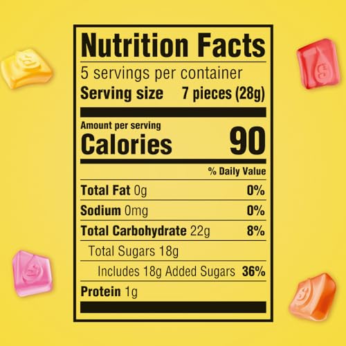 STARBURST Gummies Original Gummy Candy, 5 oz Bag (Pack of 12)