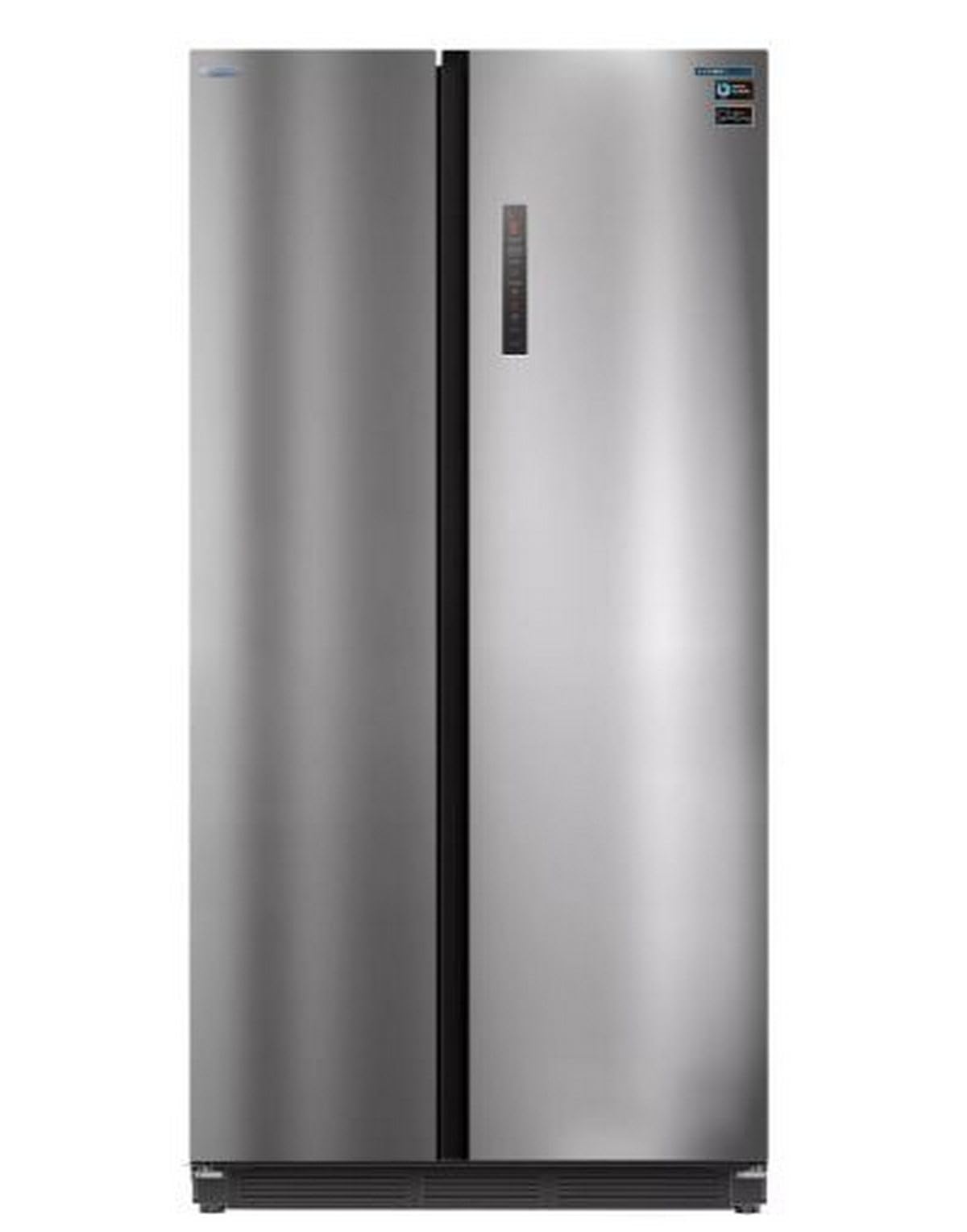Frigorifico Americano Infiniton SBS-535A93XEB, 508 Litros, 193 cm de Altura, E, Total No Frost, Fast Cooling y Fast Freezing, Diseño SLOT-IN, Inox