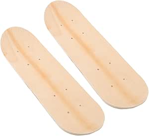 Milisten Blank Double-Sided Skateboard Deck For Boys And Girls Art
