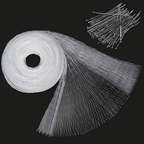 Coolrunner Anti-Bird Netting with UV-resistant Material and Easy Installation Cover