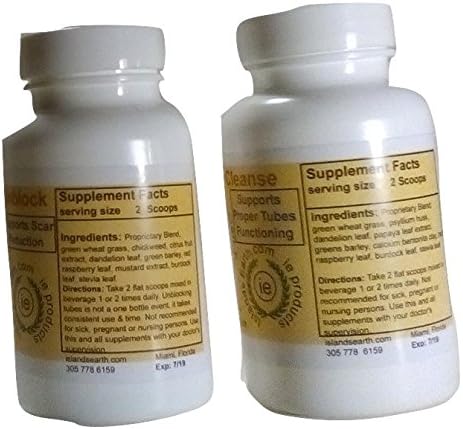 Fallopian Tubes Unblock Support Herbal Supplements Capsules Kit. 2 Different Fallopian Formulas, 60 Capsules Supplement Each. Includes The Fallopian Tubes Unblock & Fallopian Tubes Cleanse.