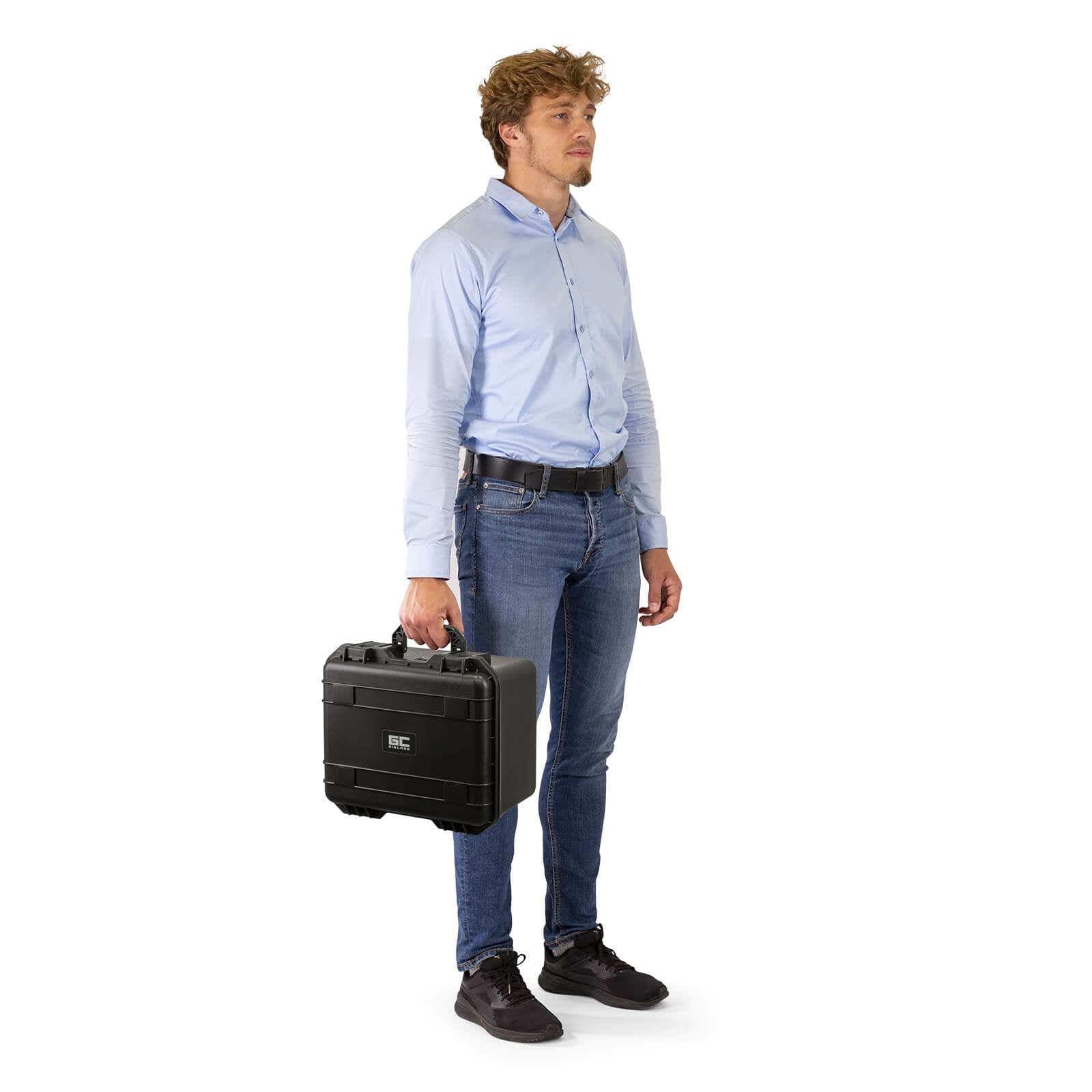 Power Dynamics GIGCase16, Universal Hard Case Kamera Koffer Schaumstoff, DJ Koffer, Foto Koffer, Schutzkoffer, DJ Universalkoffer, Wasserdichter Koffer, Transportkoffer mit Schaumstoff, Schwarz