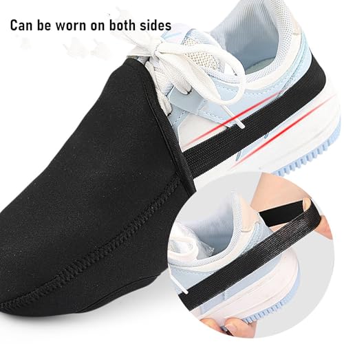 Cubiertas para calzado de ciclismo Agatige, 2 pares, protector térmico para la puntera, resistente al viento, neopreno grueso para ciclismo, running y senderismo miniatura 5