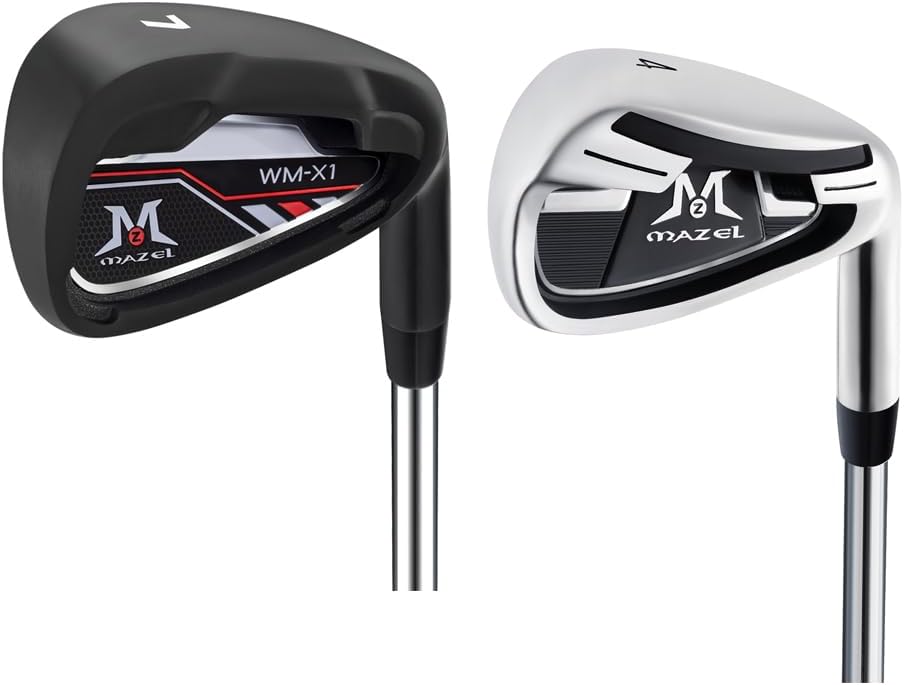 MAZEL WMX1 Individual Golf Iron 7 & Golf Iron 4,Bundle of 2