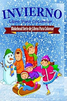 Paperback Invierno LIbro Para Colorear [Spanish] Book
