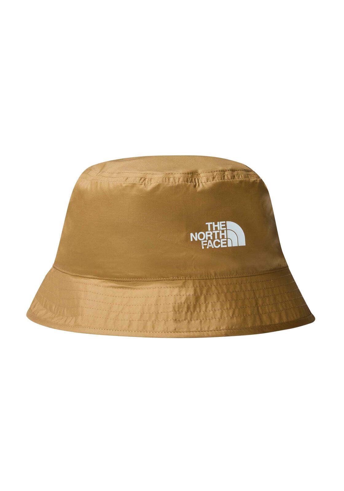 The North Face Unisex Sun Stash Hat, Khaki Stone/White Dune, S/M