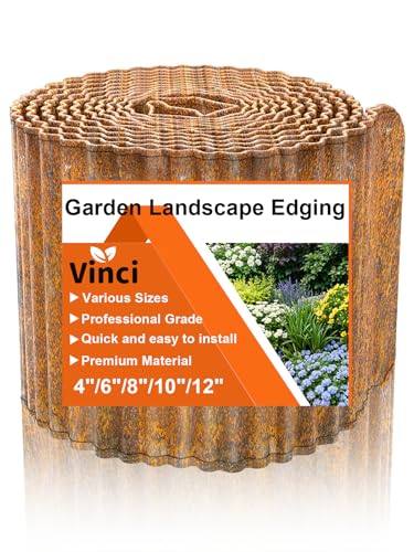 Vinci Garden Landscape Edging Border, 6 Inch x 20 FT