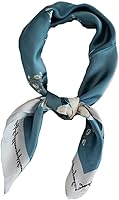 Vista 185 de FONYVE - Pañuelo de satén sedoso de tamaño mediano para mujer, cuadrado, 27.5 x 27.5 pulgadas