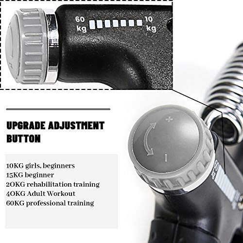 ZoneYan Manopole Mani, Pinza Mano Regolabile, Hand...