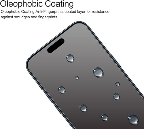 Miniatura 22 de Supershieldz (2 unidades) Diseñado para iPhone 14 Plus/iPhone 13 Pro Max (6.7 pulgadas) Protector de pantalla de vidrio templado