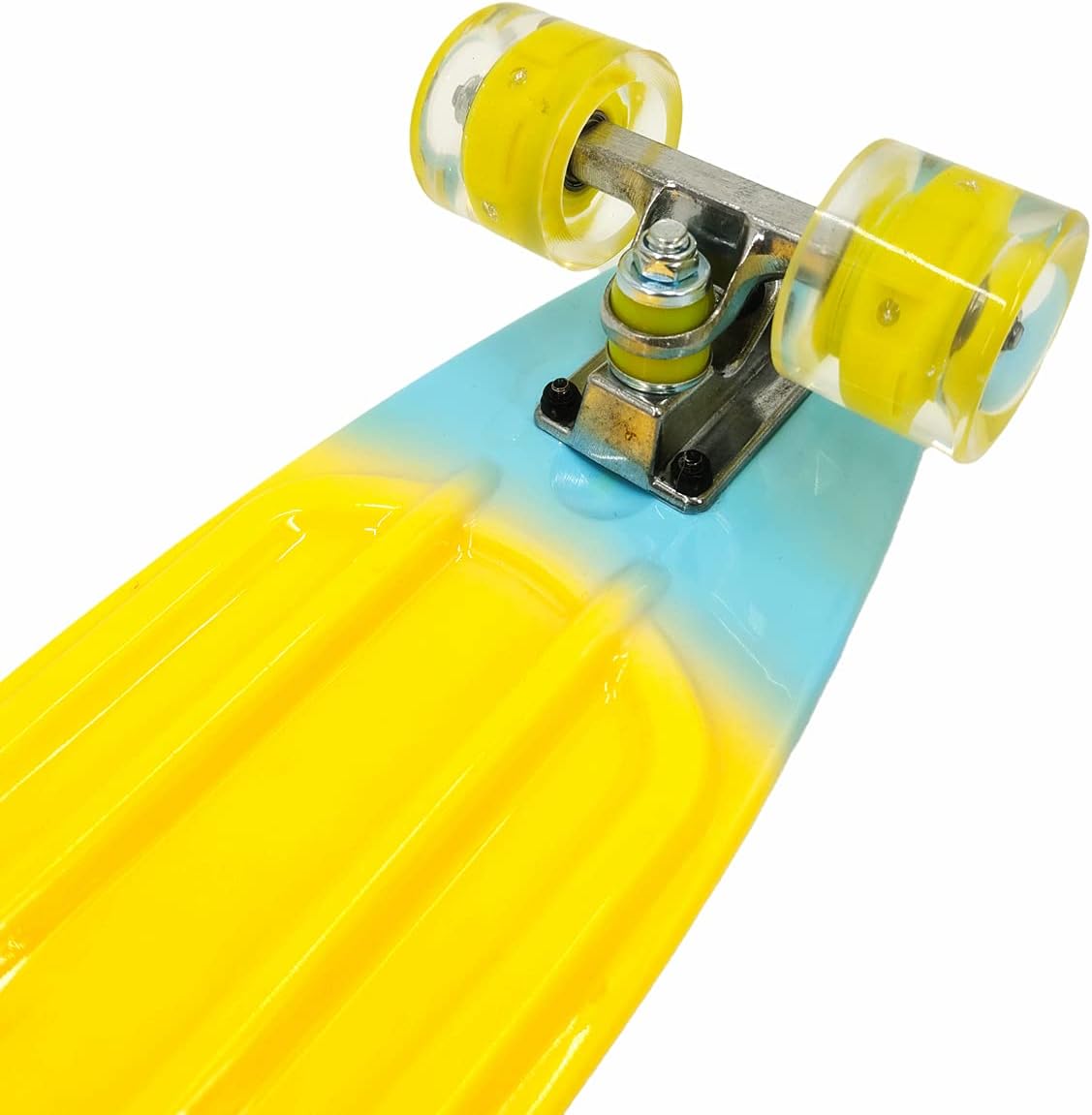 KickFun 22” Skateboard Complete Mini Cruiser Skateboard for Kids Teens