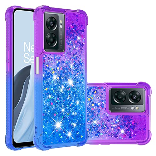 OnePlus Nord N300 5G�p�P�[�X �v���~�A�� �X�^�C���b�V�� �O���f�[�V���� �L���L�� ���� �X�p�[�N�� �V���C�j�[ �O���b�^�[ �t�@�b�V���� �ϏՌ��J�o�[�P�[�X OnePlus Nord N300 5G�p �J���[#1