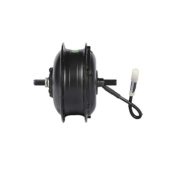 250W BLDC Gear Hub Motor, 24V/36V/48V 35N.m Front Wheel E-Bike Motor, IP65 Waterproof 25km/h for 16-28 Inch Wheels 48V, Without Controller24V