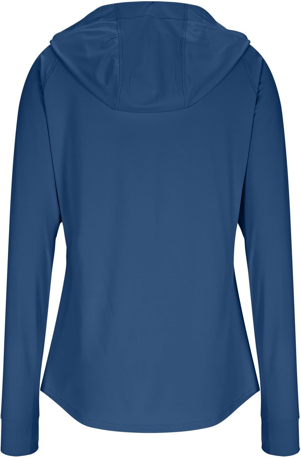Womens Rash Guard UPF 50+ SPF Sun Shirts Long Sleeve Zip Up Sun Protection Swimsuit Top Quick Dry Lightweight Hoodie