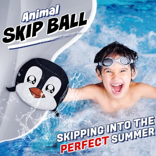 image for Activ Life Animal Skip Balls (2 Pack) Penguin Gifts Penguins Toy, East