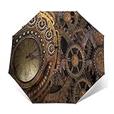 Kompakter und leichter Regenschirm: Nur 29 cm zusammengeklappt, leicht zu tragen und überall zu verstauen.