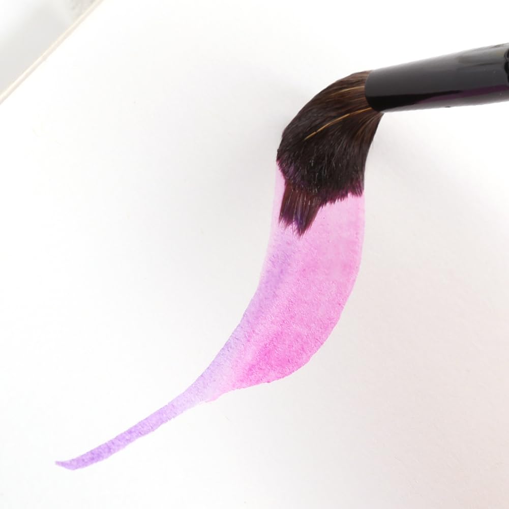 6-teiliges verlängertes Nadelspitzen-Pinsel-Set, zweilagige Liner, Aquarellpinsel, Zobel-Künstlerpinsel für Kunst-Details, Blätter, Blumenzeichnungen