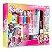 Barbie Kit Scrapbooking Enfant, Coffret Scrapbooking pour Activité Loisir Creatif Enfant, Idée Cadeau Fille