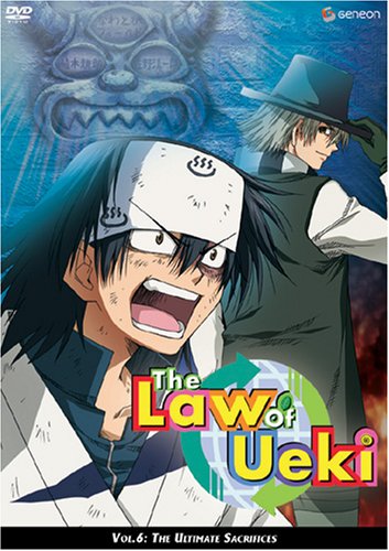 Law of Ueki 6 USA DVD original de la serie anime clásica