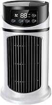 USB Portable Air Conditioner Fan with Humidifier, 6 Level Touch Screen Control, Silent Operation, 300ML Water Tank for Cooling and Moisturizing Air