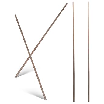 4 PCS High Temp Tungsten Wire for Ceramics Kiln, Tungsten Wire Pottery Kiln Accessories 7.86x0.12x0.12 Inch Metal Coil, Ceramic Jewelry Firing Tool High Temperature Resistant