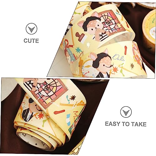 LALAFINA Decoracao Crepe Decorativo Fofa Adesivo Parede