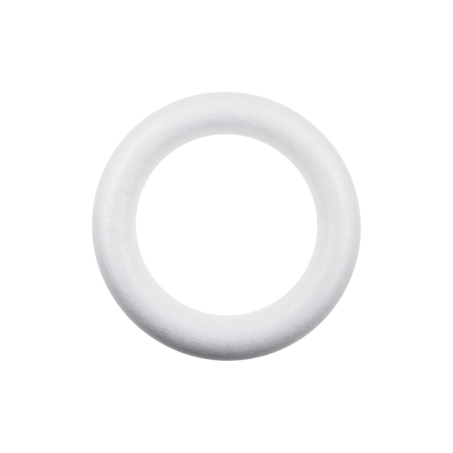 Foam Wreath Forms,TTZEZE Plastic Craft Foam Circles,Floral Round Polystyrene Rings,Durable White Foam Wreath Circles,Round Foam Rings for DIY Flower Projects 1, 35x5cm/13.78x1.97''
