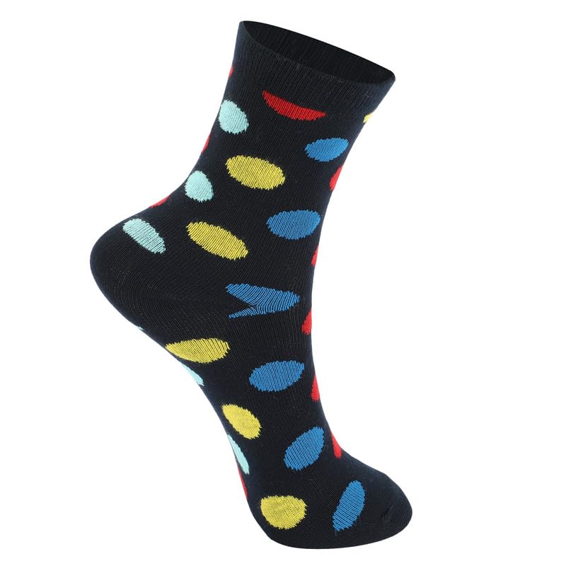 Image of Kids Boys Socks - Printed Cotton Kids Socks | Soft and Comfortable, Sock for Boys | Stylish & Durable Boy Sock for Everyday - Pack of 5 Pairs