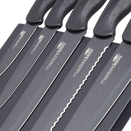 Set Cuchillos Cocina 5 Piezas Acero Inoxidable Con Base miniatura 9