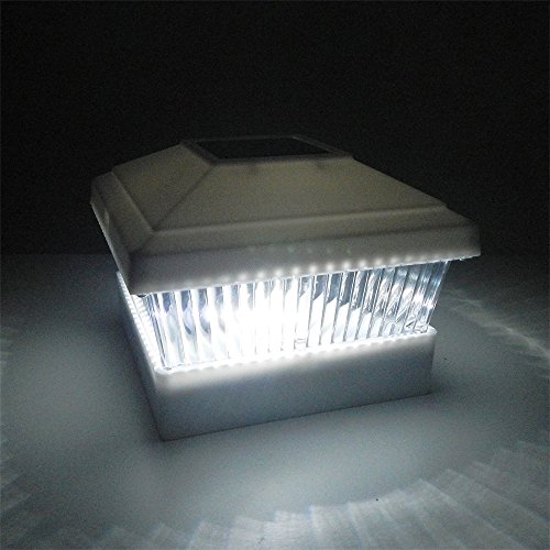 iGlow Solar Post Cap Lights (8 Pack) - Image 3