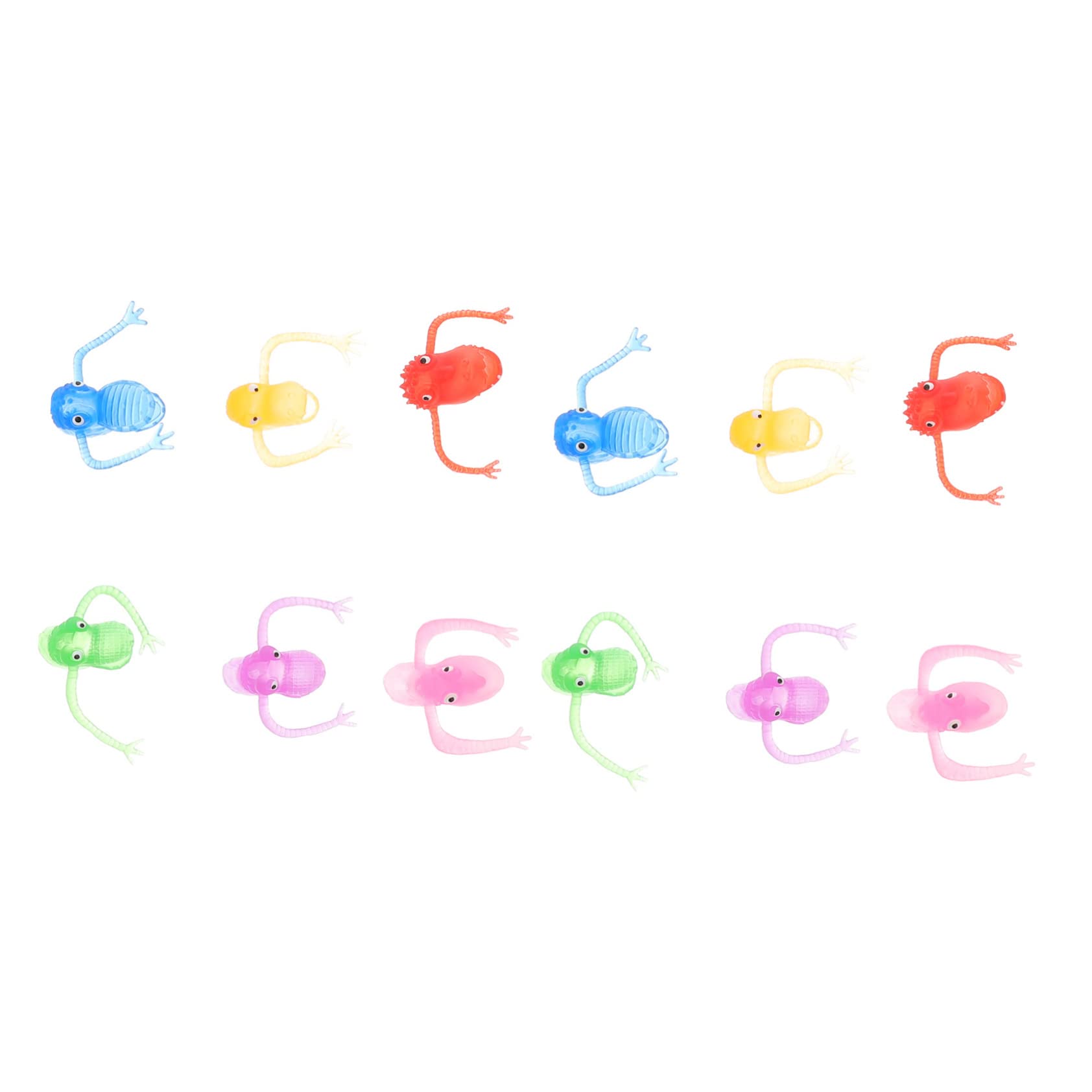 Toyvian 40pièces Marionnettes Doigts Dinosaures Amusantes pour Garçon Fille Jouets De Fête Anniversaire Motifs Aléatoires