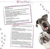 TierPlus Haarpracht, hochdosiertes Biotin Komplex für Hunde, gegen Haarausfall, Juckreiz & trockene Haut- Für EIN glänzendes Fell & schöne Haut, 120 Tabletten