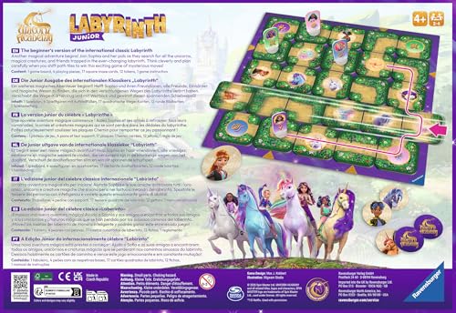 Unicorn Academy Junior Labyrinth - Kinderspiel ab 4 Jahre