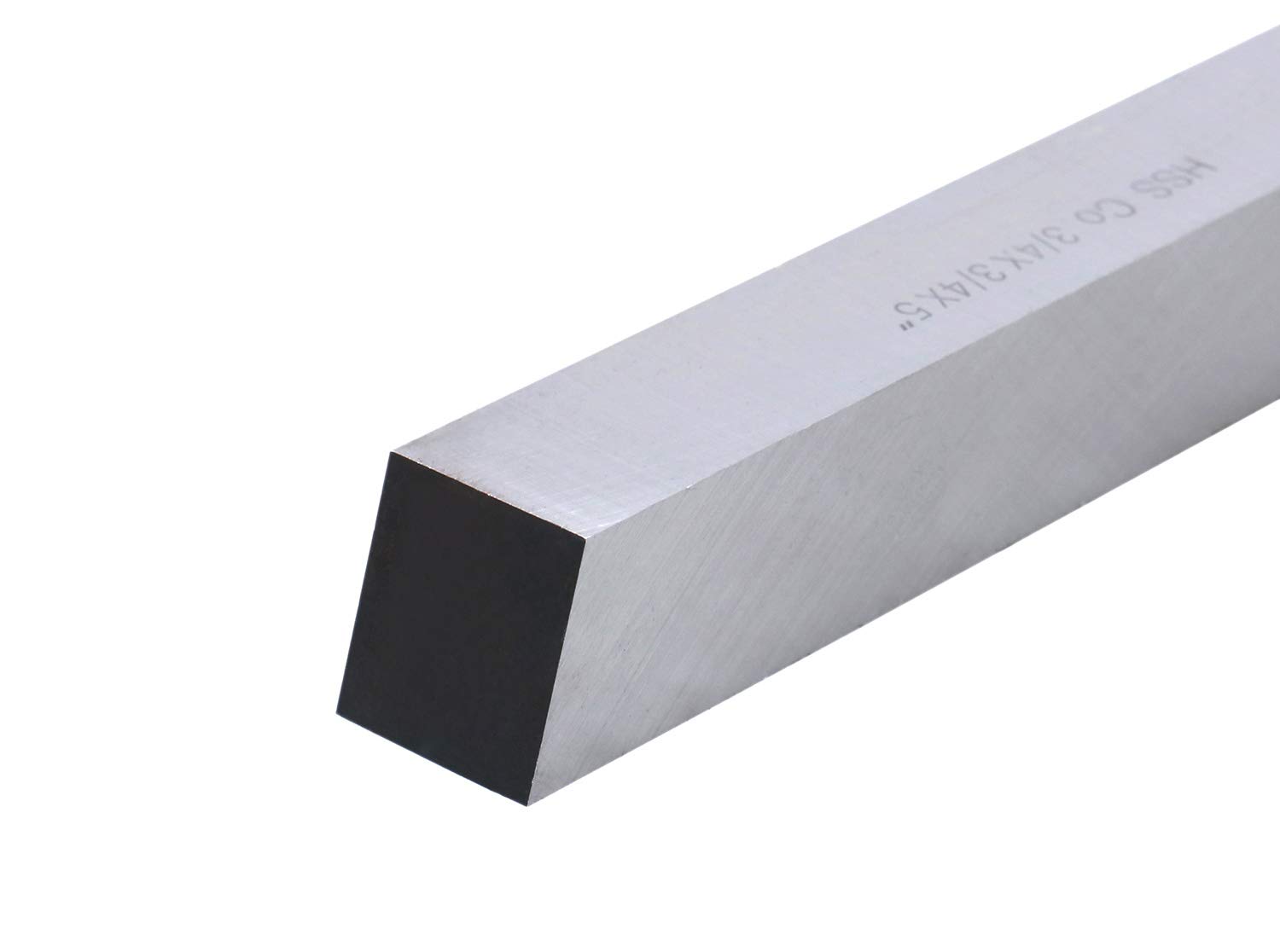 Accusize Industrial Tools 3/4'' x 3/4'' x 5'' (Width x Height x Oal) H.S.S. Plus 5% Cobalt Lathe Tool Bit, 5095-0052