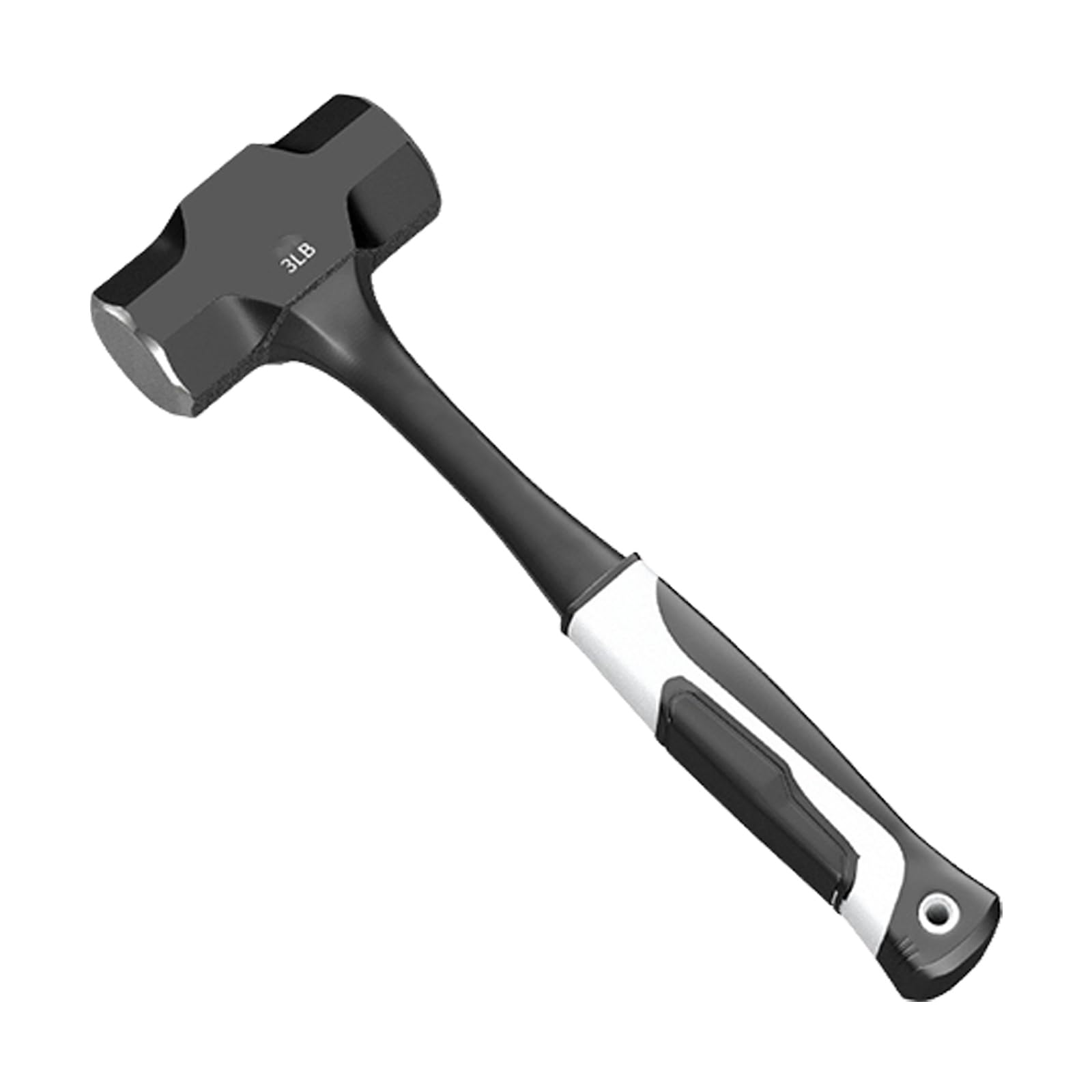 Industrial Strength Reinforced Demolition Hammer with Ergonomic Wooden Handle Professional Fit for Wall Breaking Removal Demolition Tool for Concrete