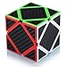 Maomaoyu Skewb Cube Puzzle Magico Cubo de la Velocidad Fibra De Carbono Negro