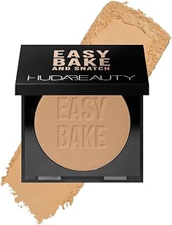 Hudabeauty HUDA BEAUTY Easy Bake and Snatch Pressed Talc-Free Brightening and Setting Powder Blondie, 0.29 Ounce (Pack of 1)